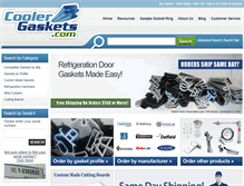 Tablet Screenshot of coolergaskets.com